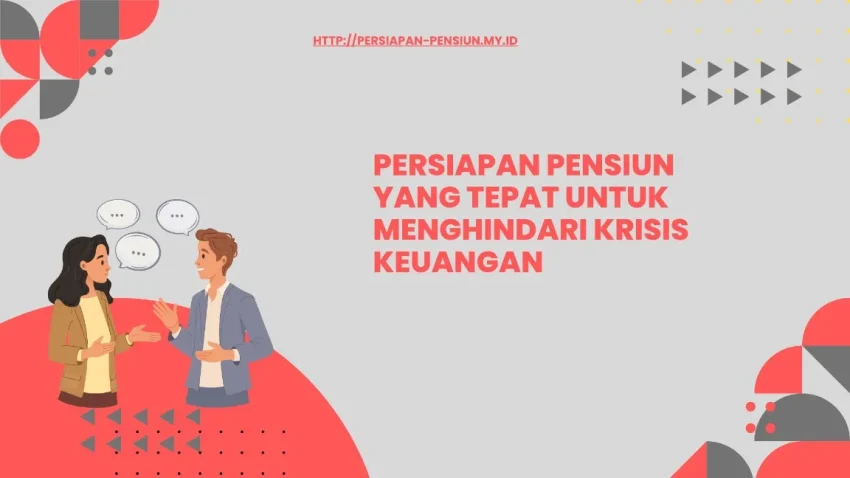 Penyebab Krisis Keuangan di Masa Tua
